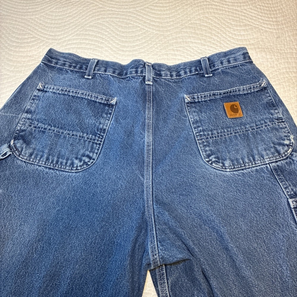 Carhartt Loose Original Fit Utility Carpenter Jeans Men's 38x30 - Picture 10 of 16